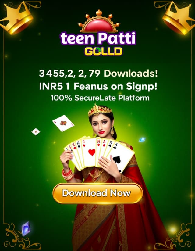 Teen Patti Gold Download Banner